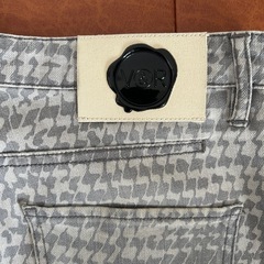 VIKTOR&ROLF ハウンドトゥースデニムパンツの画像