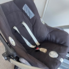[取引中][現状渡し]ベビーシートとベビーカーの画像