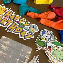 ポケモンバースデー小物の画像