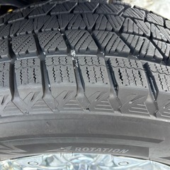 ☆ほぼ新品！BS ブリヂストン ブリザックDM-V3 スタッドレスタイヤ 18インチ 285/60R18 ホイール付 4本 引き取り&送料200サイズ×4 ☆の画像