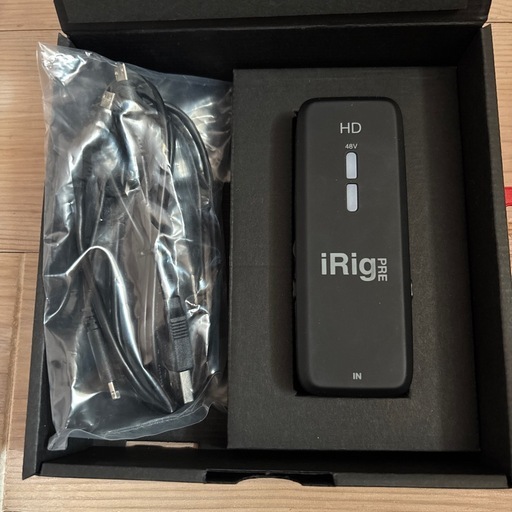 【美品】iRig Pre HD オーディオインターフェイス　iPhone対応