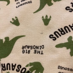 新品タグ付き　恐竜🦕トレーナー定価1400円の画像