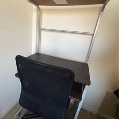 【差し上げます】パソコンデスク,チェアセットの画像