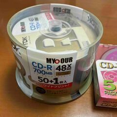 新品　CD -RW 700MB ５１枚➕５枚の画像