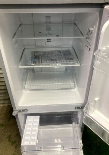 ＜取引中＞★淀川区内配送無料★シャープ　ノンフロン冷凍冷蔵庫 152L　シルバー　2020年製