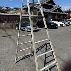 Pica ピカ 専用脚立 MBX-240 2.4m アルミ脚立 ペンキ跡あり 使用可能 寝屋川市の画像