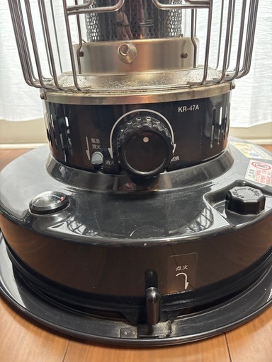 トヨトミ 石油ストーブ KR-47A ブラックTOYOTOMI