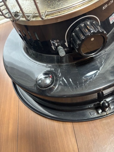 トヨトミ 石油ストーブ KR-47A ブラックTOYOTOMI