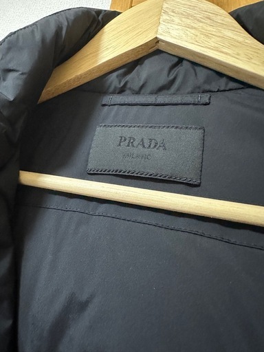 【美品】PRADA ブラック ダウンジャケット M 46
