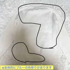 ◆訳あり◆ユニクロ　ウォッシャブルミラノリブクルーネックセーター　Lの画像