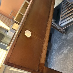 ステンレス作業台　　背面　穴ありの画像