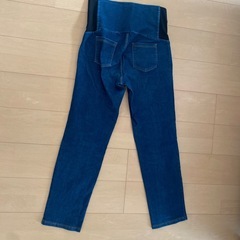 マタニティパンツ ズボン  ジーンズ Lサイズ 犬印本舗の画像