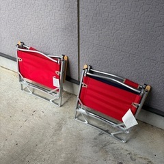 コールマン  アウトドアチェア2脚の画像