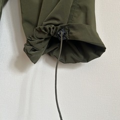 EMMA CLOTHES オリーブ カーゴパンツ Sサイズ ドローストリング付きの画像