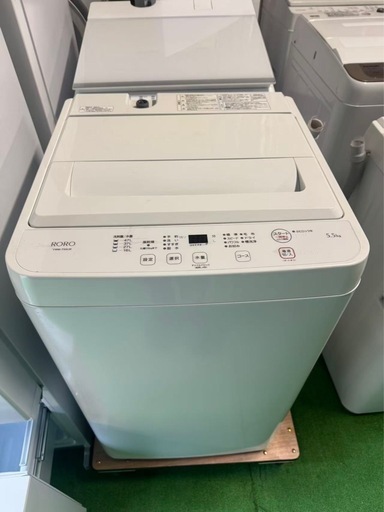 東京都内送料無料2024年製洗濯機5.5KG