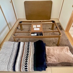 こたつ　毛布　シート　セットの画像