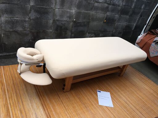 【1台入荷】高級木製マッサージベッド FAGGIO ファッジオ Luxia 良品 組立済 エステ ビューティガレージ 現状お渡し