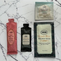 SABON ハンドクリーム、ボディクリーム、ミニソープの画像