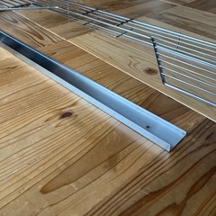 ステンレス製　コンロ奥　ラック　防熱板の画像