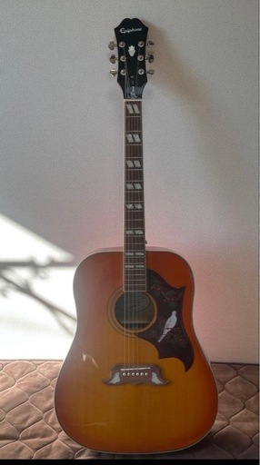 Epiphone DOVE PRO エレアコ Fishman搭載 弦高低め