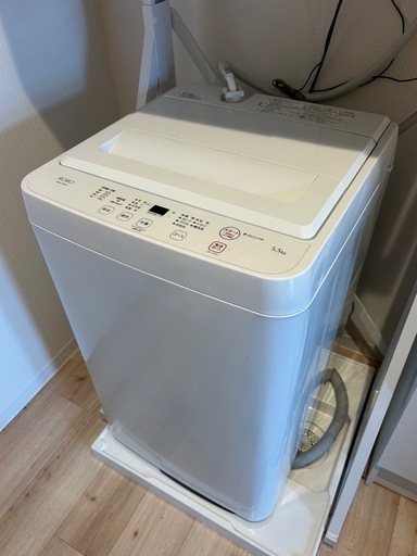 ?✨3/10までの赤字セール✨洗濯機　5.5kg 2024年製　YWM-T55LW　ヤマダ電機