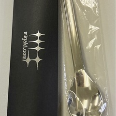 日本製　燕三条18-8ステンレス　スプーン　お土産にの画像