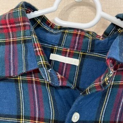 GU ネルシャツ　メンズ　S Mの画像