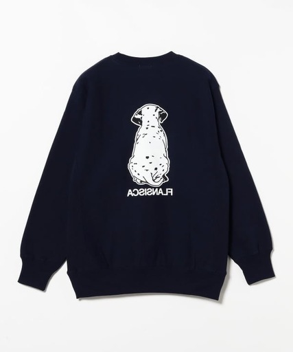 BEAMS fLAnsisCA / Print Crewneck Sweat 25AW
