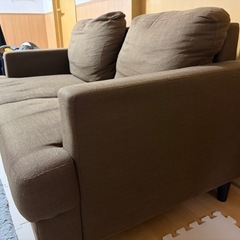 【0円】【先着順】2人掛けソファーの画像