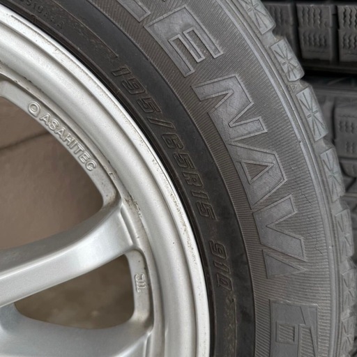 TOYOTA プリウス 純正ホイール 15インチ スタッドレスタイヤ 15×6 1/2J 40 ICE NAVI 6 195/65R1