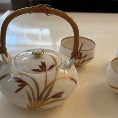 香蘭社　茶器揃　お急須＆湯呑みセットの画像