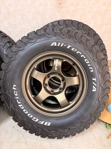 workワーク マイスター S1 ワンピース　275/70R17 BFグッドリッチ オールテレーンT/A KO2 ホワイトレター