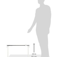 山善(YAMAZEN) 伸縮式ミニ ハンガーラック 幅59-97×奥行45×高さ53-83cm 耐荷重4kg 幅・高さ調節OK 押し入れ収納 アイボリー OBM-SS(IV)の画像