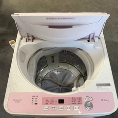 洗濯機　シャープ2017の画像