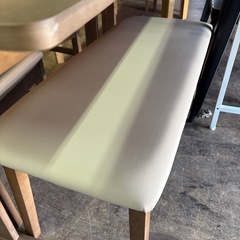 【ジャングル深井店】4人用ダイニングセット  ブラウン リビング家具 堺市 深井【FU130】の画像