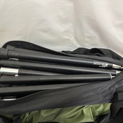 FIELDOOR　フィールドア ヘキサ タープ Mサイズ ＋アルミテントポール
の画像