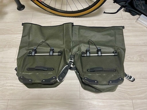 ブルックス SCAPE PANNIER LARGEオリーブグリーン 2個セット