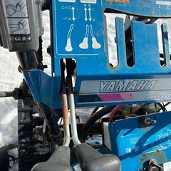 値下げ！エンジンかかり良いセル付きYAMAHA ８馬力除雪機　整備しました。委託品の画像
