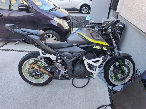 バイク YAMAHA mt25