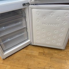 ジモティー特別価格🉐Haier製★２ドア冷蔵庫★148L★6ヶ月間保証付きの画像