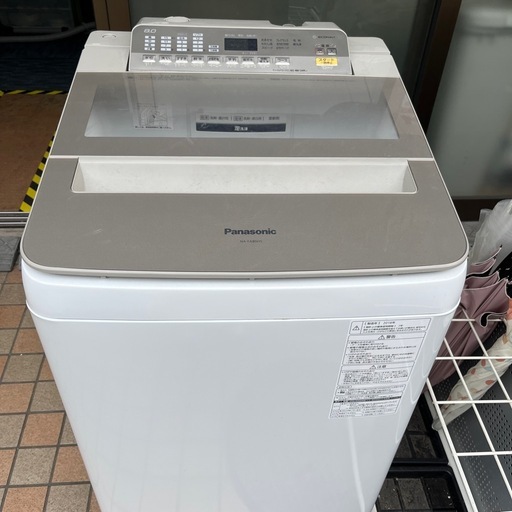 Panasonic 洗濯機 NA-FA80H5 8kg