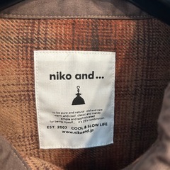 niko and 厚手シャツの画像