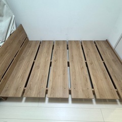 LOWYA  セミダブル　フレーム　マットレス　セットの画像