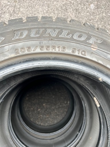 205/55R16, ダンロップ,2019年,4本