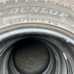 205/55R16, ダンロップ,2019年,4本 の画像