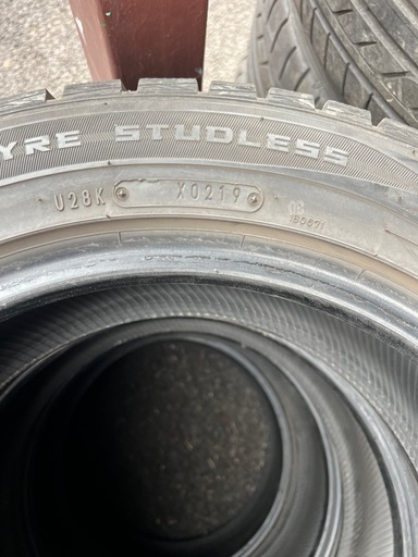 205/55R16, ダンロップ,2019年,4本