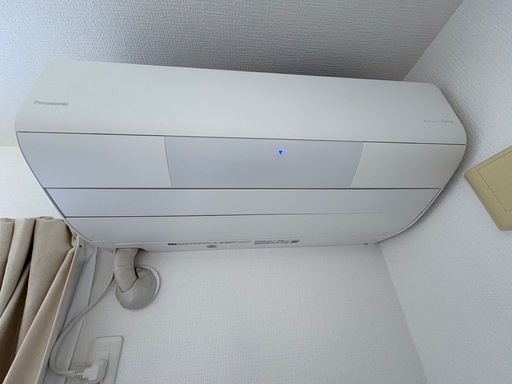 決まりましたPanasonicエアコン エオリア