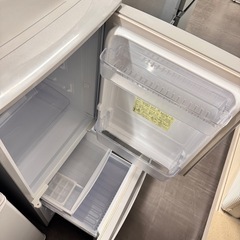 A2116🌟配送設置🉑🙌シャープ2ドア冷蔵庫SJ-D14E-S 137L 2018年製🌟の画像