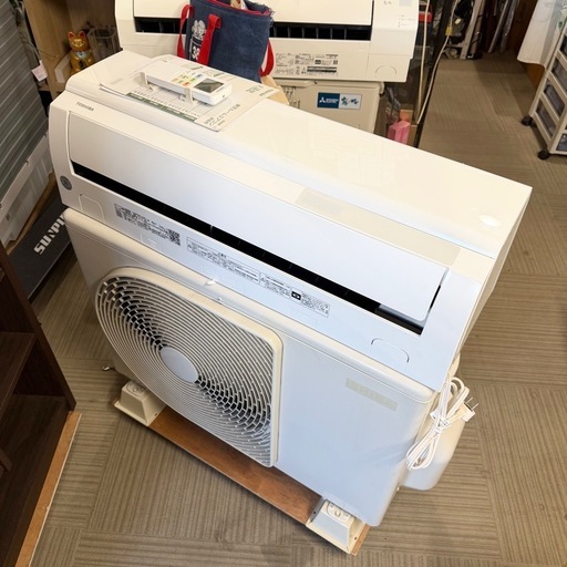 【超美品‼️】東芝 2023年製 10畳用エアコン 大清快 プラズマ空清 100V/2.8kw