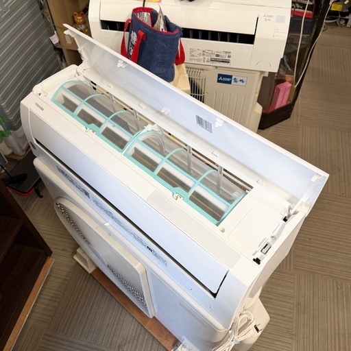 【超美品‼️】東芝 2023年製 10畳用エアコン 大清快 プラズマ空清 100V/2.8kw